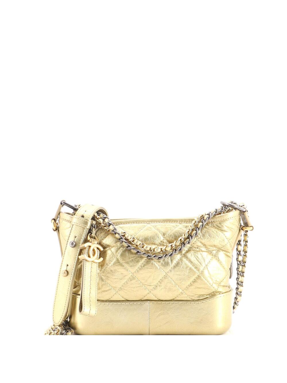 Chanel Gabrielle Hobo Quilted Metallic #331639C23B